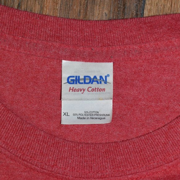 RARE Red Nirvana Motor Sports Int'l Garage Band T-Shirt - XL - Picture 3 of 4